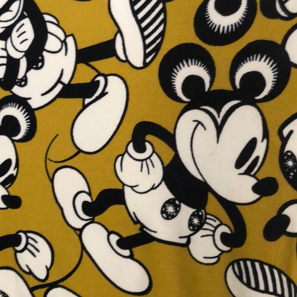 Lula roe Mickey mouse leggings OS